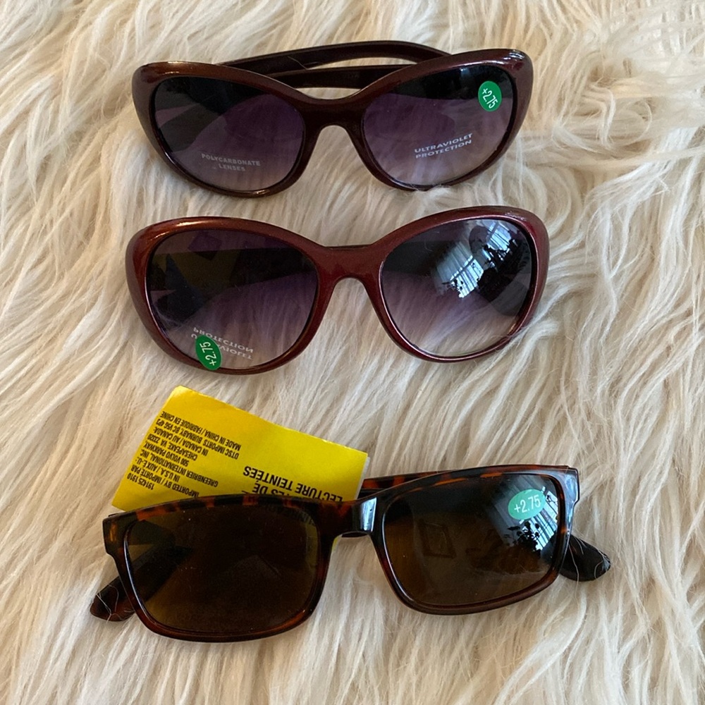 NEW sunglasses / vision - bundle of 3